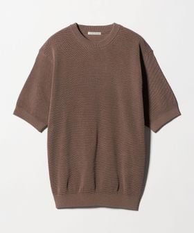 UNITED ARROWS/シャーリーカーン バーズアイ ショートスリーブ クルーネック ニット/ニット / セーター