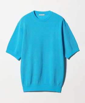 UNITED ARROWS/シャーリーカーン バーズアイ ショートスリーブ クルーネック ニット/ニット / セーター