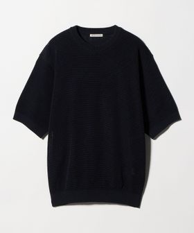UNITED ARROWS/シャーリーカーン バーズアイ ショートスリーブ クルーネック ニット/ニット / セーター