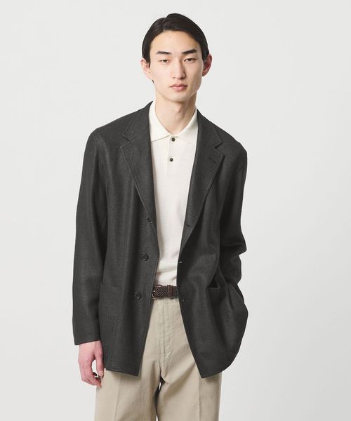 SOVEREIGN/＜SOVEREIGN＞シルク/リネン/ウール カバーオール/カバ―オール