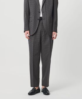 SOVEREIGN/＜SOVEREIGN＞ ギンガムチェック 1プリーツ スラックス RELAX MODEL/セットアップ パンツ