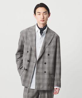 SOVEREIGN/＜SOVEREIGN＞グレンチェック ダブル 6ボタン テーラードジャケット RELAX MODEL/セットアップ ジャケット