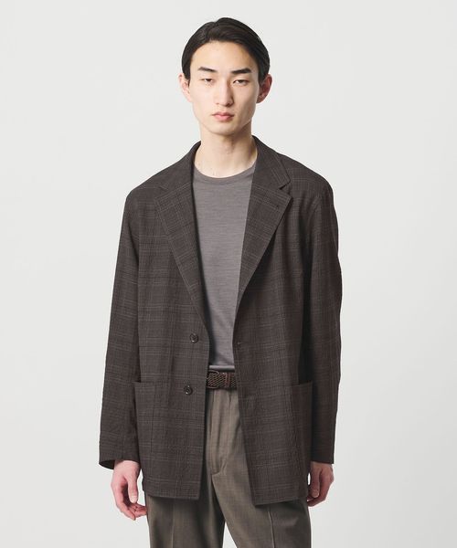 SOVEREIGN/＜SOVEREIGN＞ウール/シルク カバーオール/カバ―オール