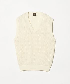 Paul Stuart/＜Paul Stuart＞ヘリンボーン ニットベスト/ベスト