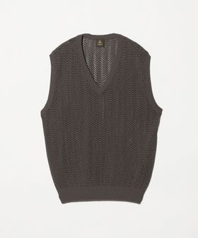 Paul Stuart/＜Paul Stuart＞ヘリンボーン ニットベスト/ベスト