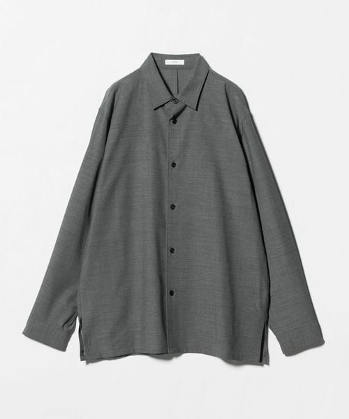 ATON/＜ATON＞GAUZE LOOSE FIT SHIRT/ルーズフィット シャツ/シャツ / ブラウス
