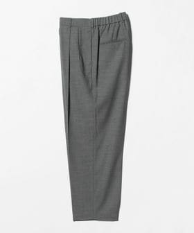 ATON/＜ATON＞GAUZE TWO TUCKED EASY PANTS/2タック イージーパンツ/イージーパンツ