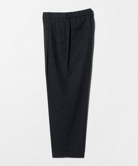ATON/＜ATON＞GAUZE TWO TUCKED EASY PANTS/2タック イージーパンツ/イージーパンツ