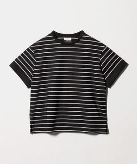 THE RERACS/＜THE RERACS＞OVER SIZE BORDER T―SHIRT/オーバーサイズ ボーダー Tシャツ/Tシャツ / カットソー