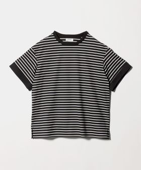 THE RERACS/＜THE RERACS＞OVER SIZE BORDER T―SHIRT/オーバーサイズ ボーダー Tシャツ/Tシャツ / カットソー
