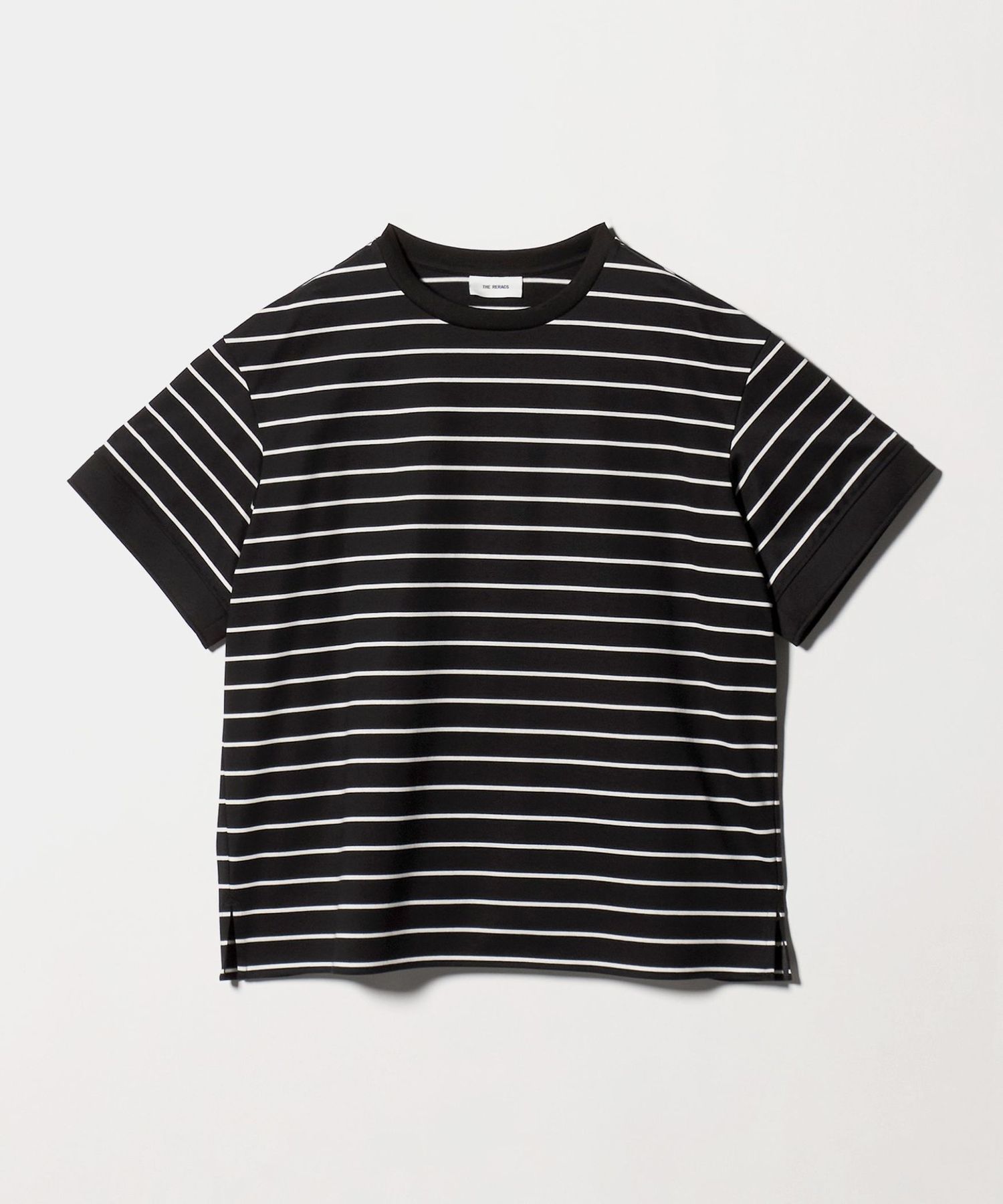 新品タグ付 THE RERACSリラクス チュニック ボーダー THE RERACS＞OVER 
