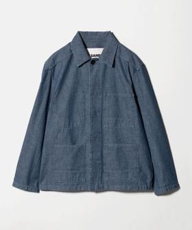 JIL SANDER/＜JIL SANDER＞コットン シャンブレー ブルゾン/カバ―オール