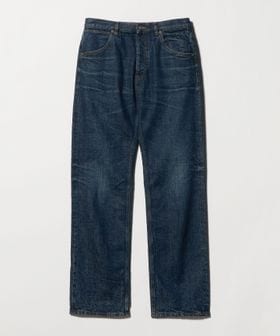 HUSBANDS/＜HUSBANDS＞STRAIGHT JEANS WASHED INDIGO/ストレート デニム パンツ/デニムパンツ