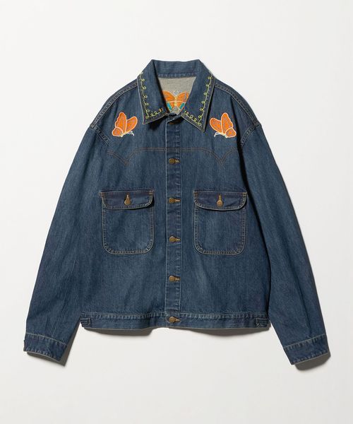 NEEDLES/＜NEEDLES＞Papillon Emb. Jean Jacket/デニム ジャケット/デニムジャケット