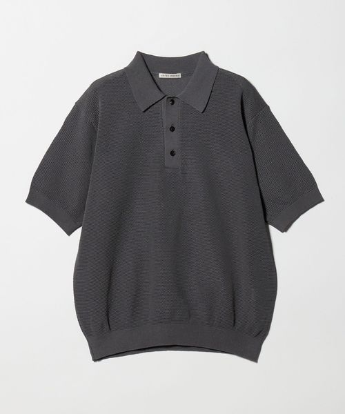 UNITED ARROWS/シャーリーカーン バーズアイ ニットポロシャツ/ポロシャツ