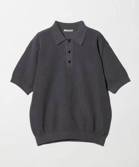 UNITED ARROWS/シャーリーカーン バーズアイ ニットポロシャツ/ポロシャツ