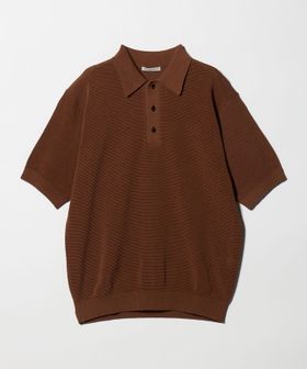 UNITED ARROWS/シャーリーカーン バーズアイ ニットポロシャツ/ポロシャツ