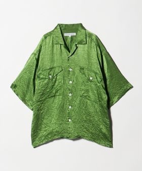 KATHARINE HAMNETT/＜KATHARINE HAMNETT＞HALFSLEEVE OVER SHIRT/ハーフスリーブ オーバー シャツ/シャツ / ブラウス