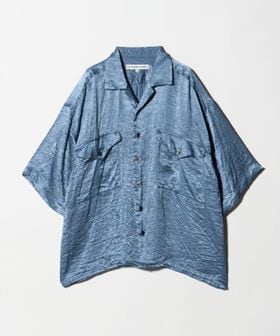 KATHARINE HAMNETT/＜KATHARINE HAMNETT＞HALFSLEEVE OVER SHIRT/ハーフスリーブ オーバー シャツ/シャツ / ブラウス