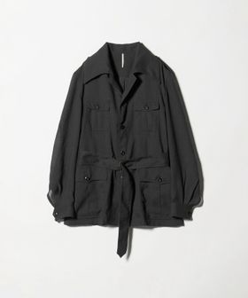 m's braque/＜m’s braque＞SAFARI SHIRT JAKCET/サファリ シャツ ジャケット/ミリタリージャケット
