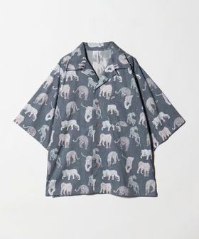 m's braque/＜m’s braque＞RAGLAN SLEEVE ALOHA SHIRT/プリント アロハシャツ/シャツ / ブラウス