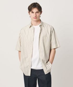 UNITED ARROWS/シルキーポプリン ワンピースレギュラーカラー ショートスリーブ シャツ/シャツ / ブラウス