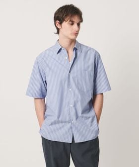 UNITED ARROWS/シルキーポプリン ワンピースレギュラーカラー ショートスリーブ シャツ/シャツ / ブラウス