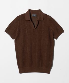 Drumohr/＜Drumohr＞ジャガード ニットスキッパー ポロシャツ/ポロシャツ