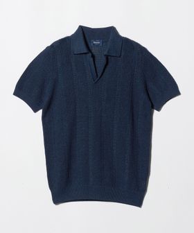 Drumohr/＜Drumohr＞ジャガード ニットスキッパー ポロシャツ/ポロシャツ
