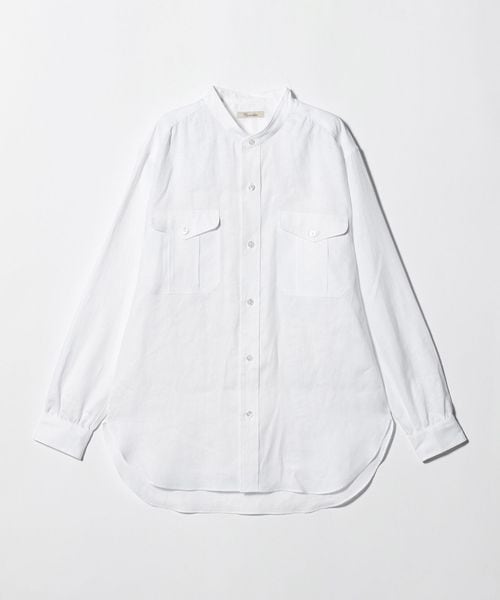 Camoshita/＜Camoshita＞バンドカラー シャツ/シャツ / ブラウス