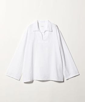 Salvatore Piccolo/＜Salvatore Piccolo＞ ホワイト プルオーバー シャツ/シャツ / ブラウス