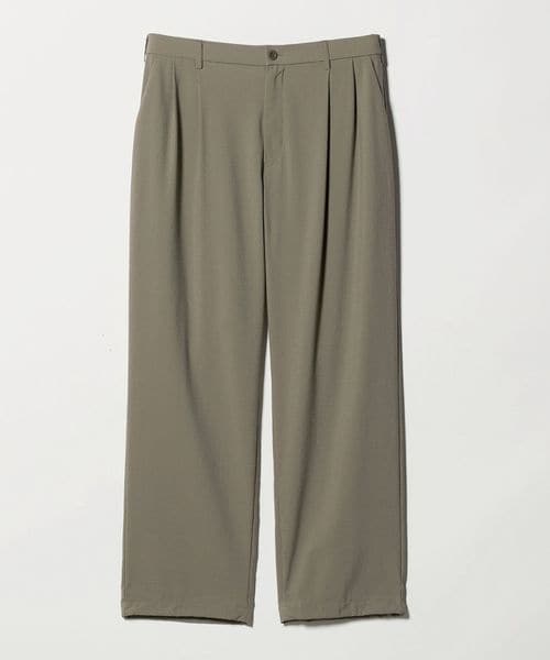 UNITED ARROWS/DotAir ドットエア サッカー ヘムコード 2プリーツ パンツ　吸水速乾/イージーパンツ