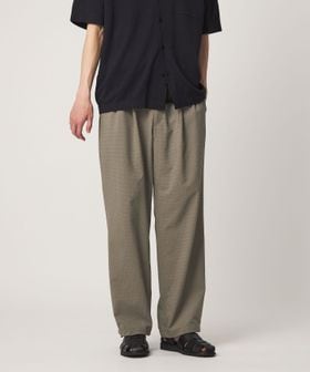 UNITED ARROWS/DotAir ドットエア サッカー ヘムコード 2プリーツ パンツ　吸水速乾/イージーパンツ