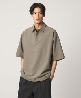 UNITED ARROWS/DotAir ドットエア サッカー ヘムコード ポロシャツ　吸水速乾/ポロシャツ