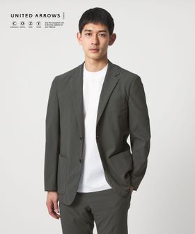 UNITED ARROWS/ライトサッカー 2ボタン テーラード ジャケット UA COZY ウォッシャブル 2WAYストレッチ/セットアップ ジャケット