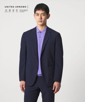 UNITED ARROWS/ライトサッカー 2ボタン テーラード ジャケット UA COZY ウォッシャブル 2WAYストレッチ/セットアップ ジャケット