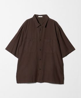 ATON/【別注】＜ATON＞LOOSE FIT HALF SLEEVE SHIRT/ルーズフィット ハーフスリーブシャツ/シャツ / ブラウス
