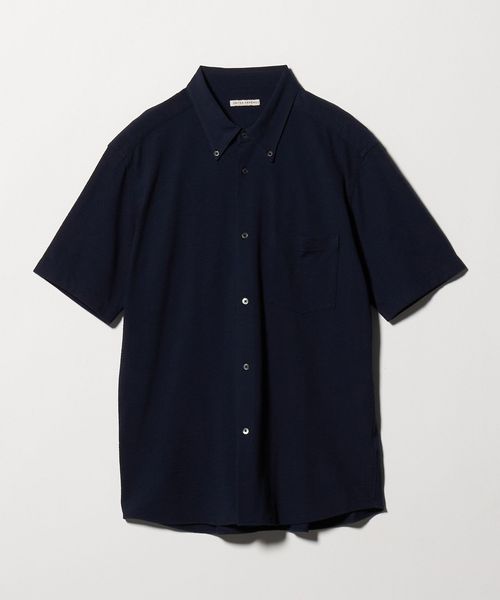 UNITED ARROWS/シアサッカー ショートスリーブ ボタンダウン シャツ COMFORT EASY―MODEL 抗菌防臭/シャツ / ブラウス