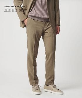 UNITED ARROWS/ポリエステル T＆T ノープリーツ パンツ UA COZY ウォッシャブル ヨコストレッチ/セットアップ パンツ
