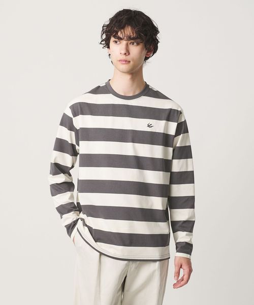 HOLIDAY BOILEAU/【別注】＜HOLIDAY BOILEAU＞ボーダー ロングスリーブ Tシャツ/Tシャツ / カットソー