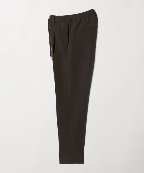 TAGLIATORE/＜TAGLIATORE＞ブラウン シアサッカー イージースラックス/セットアップ パンツ
