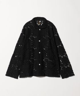 NEEDLES/＜NEEDLES＞Widespread Collar Shirt Raschel Lace/レース シャツ/シャツ / ブラウス