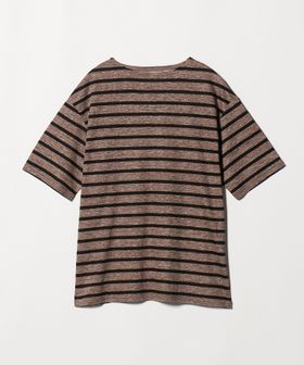 Camoshita/＜Camoshita＞リネン ボーダーTシャツ/Tシャツ / カットソー