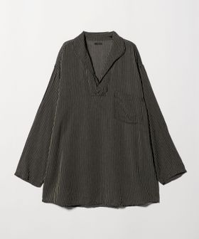COMOLI/＜COMOLI＞ストライプ スキッパー シャツ/シャツ / ブラウス