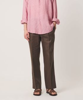 SOVEREIGN/＜SOVEREIGN＞リネン サイドアジャスト パンツ/スラックス