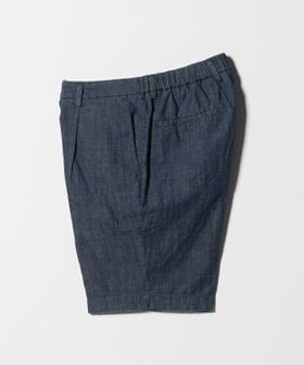 DEVORE/＜DEVORE＞シャンブレー ハーフギャザー ショーツ/ショート / ハーフパンツ