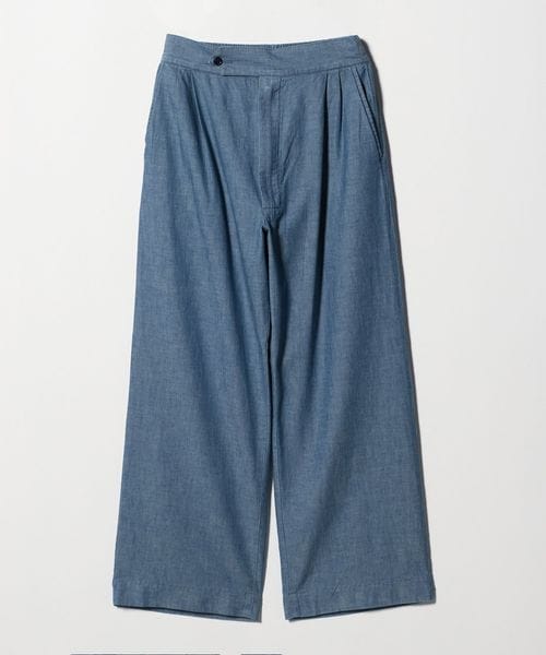 FILL THE BILL/【別注】＜FILL THE BILL＞CHAMBRAY EASY PANTS/イージーパンツ/イージーパンツ