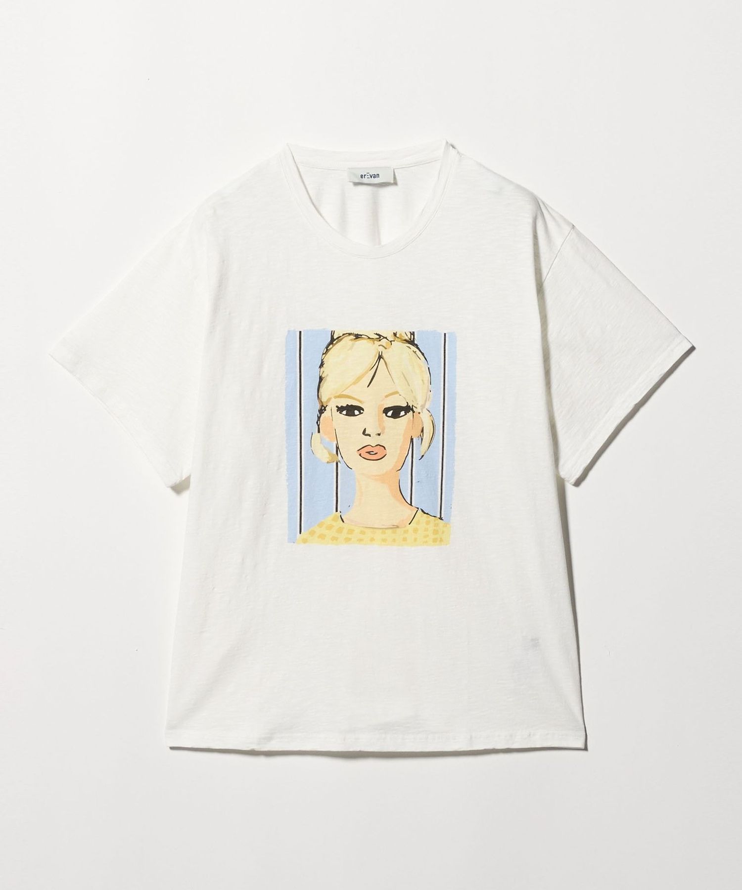 erEvan＞プリント Tシャツ
