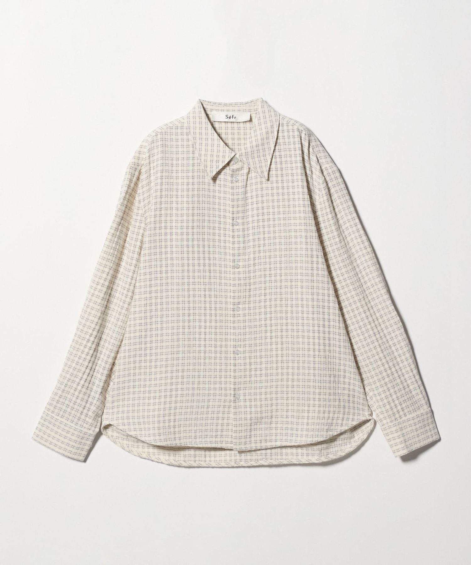 Sefr＞WES SHIRT CHECK/チェック シャツ