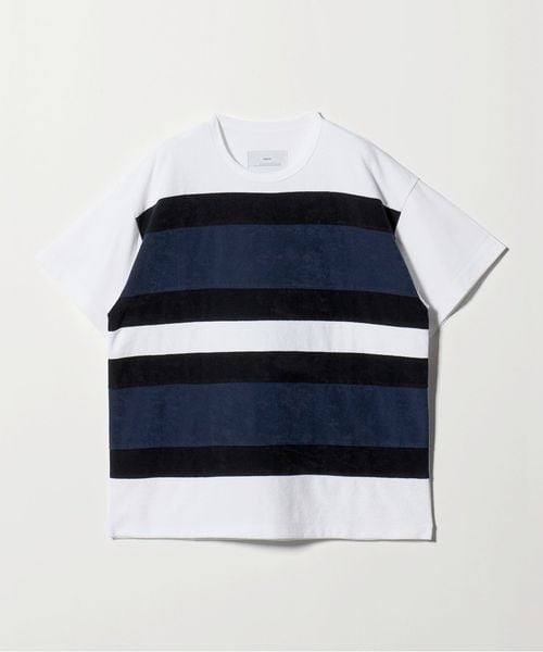 FUMITO GANRYU/＜FUMITO GANRYU＞Striped Short Sleeve T―Shirt/クルーネック Tシャツ/Tシャツ / カットソー